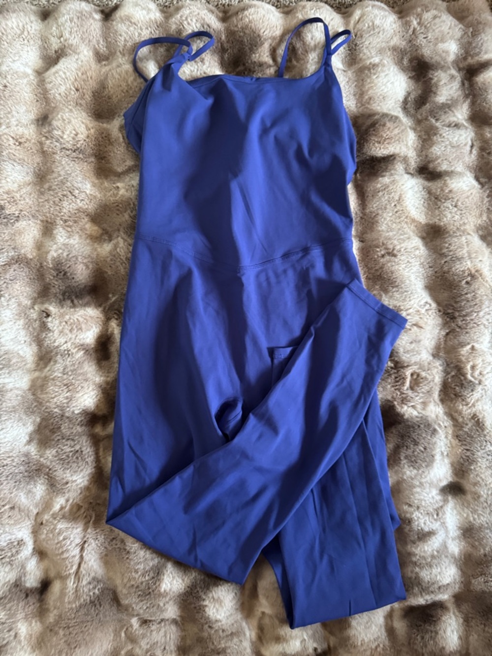 Fabletics Booty Scrunch PureLuxe V-Back Jumpsuit - Picture 3 of 3